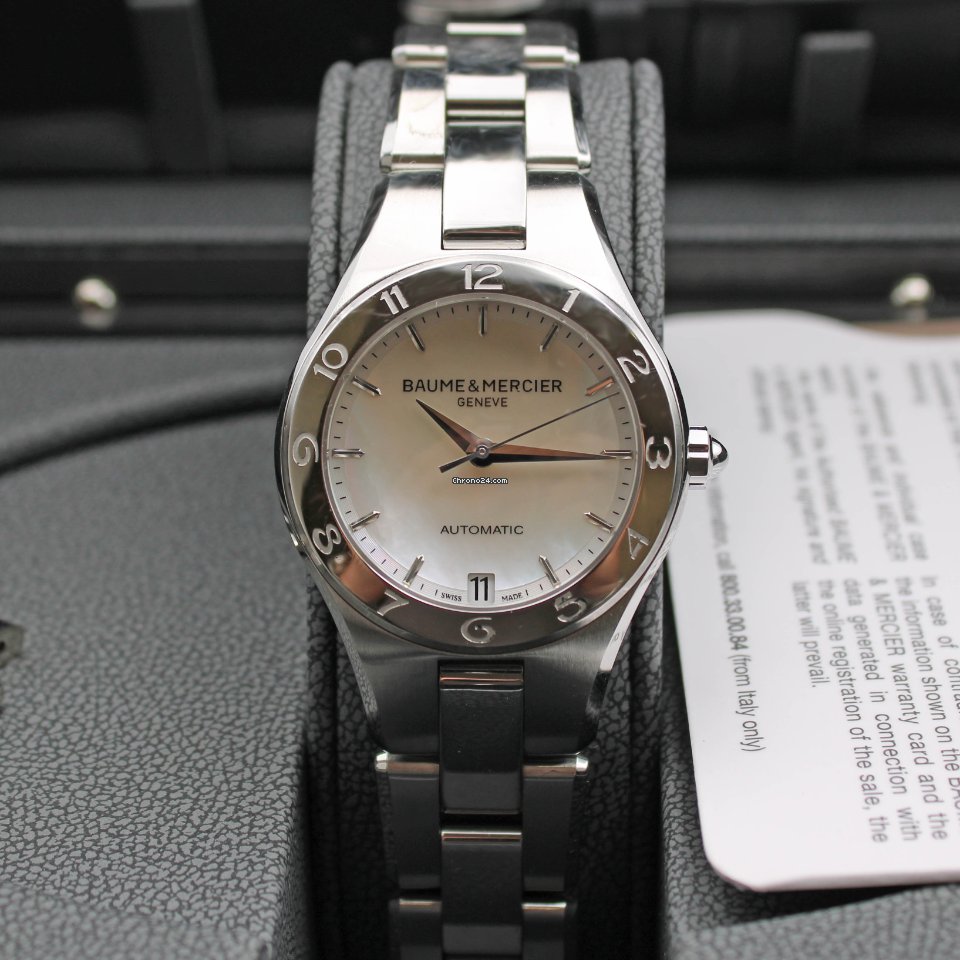 IMG_9081 Baume & Mercier Linea Womens watch Automatic Steel M0A10035 Replica 4