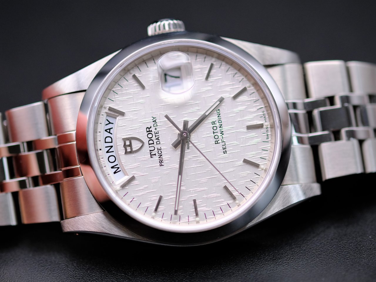 IMG_9081 Tudor Prince Date Mens watch Unisex Automatic Steel 76200-0011 Replica 4