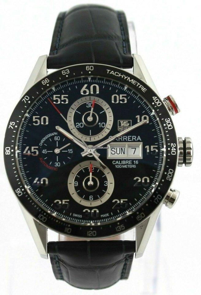 TAG Heuer Carrera Calibre 16 Automatic Steel CV2A10.FC6235 Replica 4