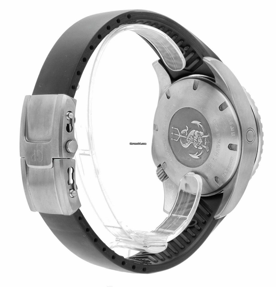 IMG_9081 Girard Perregaux Sea Hawk Automatic Titanium 49940-21-631-FK6D Replica 4