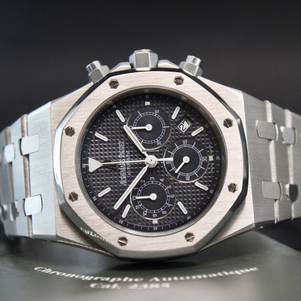 IMG_9081 Audemars Piguet Royal Oak Chronograph Mens watch Unisex Automatic Steel 25860ST O 1110ST 01 Replica 4