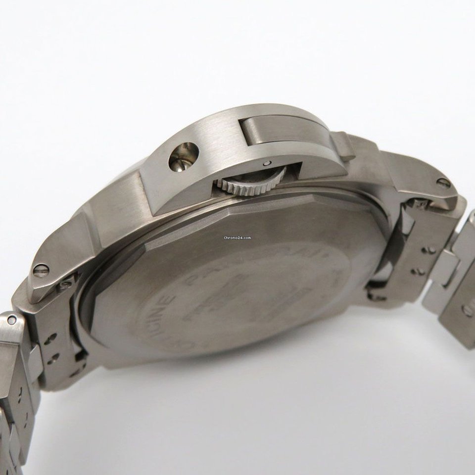 IMG_9081 Panerai Luminor Marina Automatic Mens watch Unisex Automatic Titanium PAM00221 Replica 4