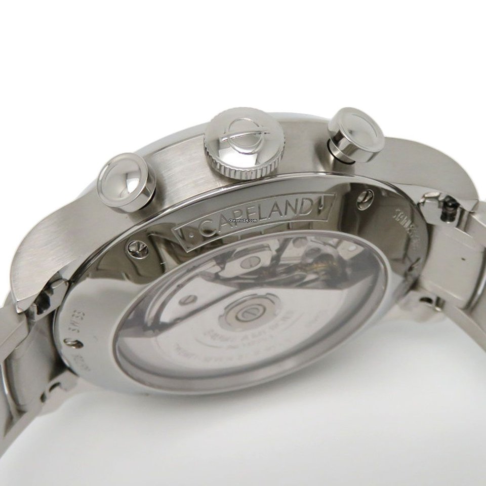 Baume & Mercier Capeland Mens watch Unisex Automatic Steel M0A10061 Replica 4
