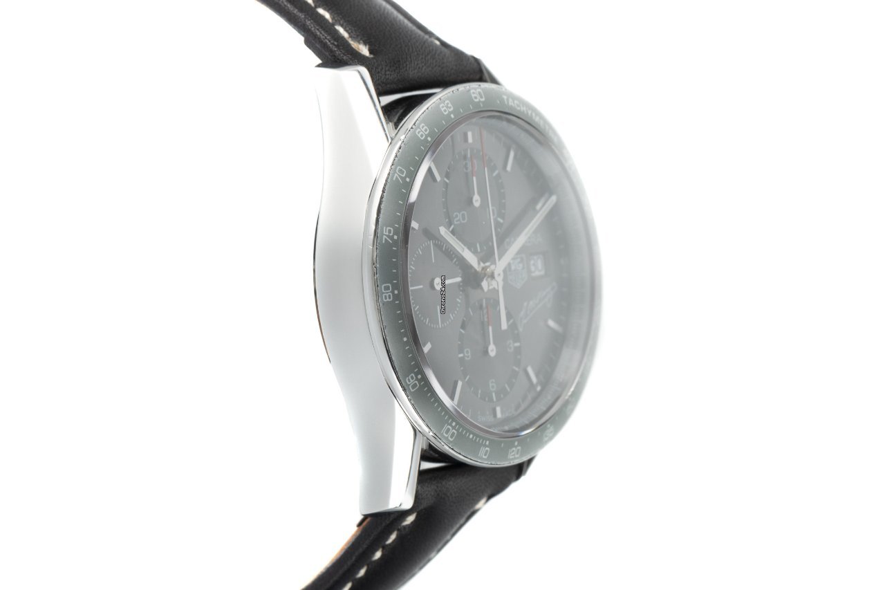 IMG_9081 TAG Heuer Carrera Calibre 16 Mens watch Unisex Automatic Steel CV201C Replica 4