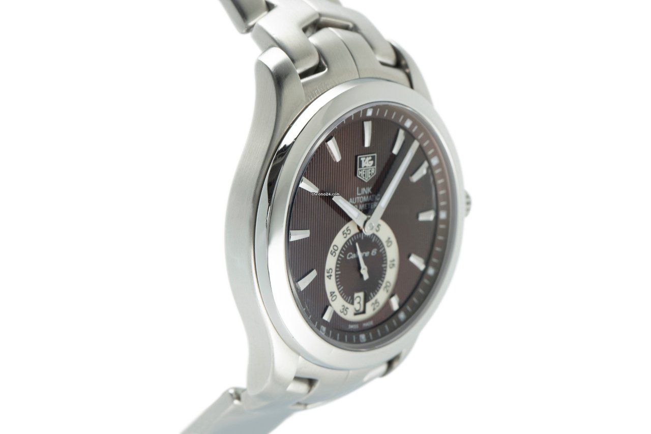 IMG_9081 TAG Heuer Link Calibre 6 Mens watch Unisex Automatic Steel WJF211C Replica 4
