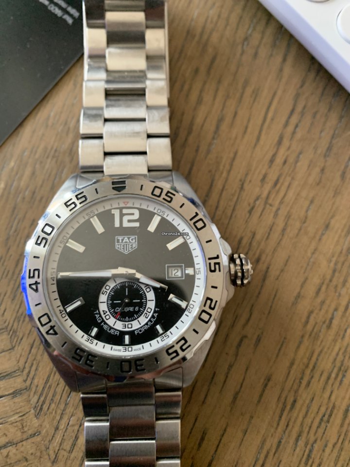 IMG_9081 TAG Heuer Formula 1 Calibre 6 Mens watch Unisex Automatic Steel WAZ2012.BA0842 Replica 4