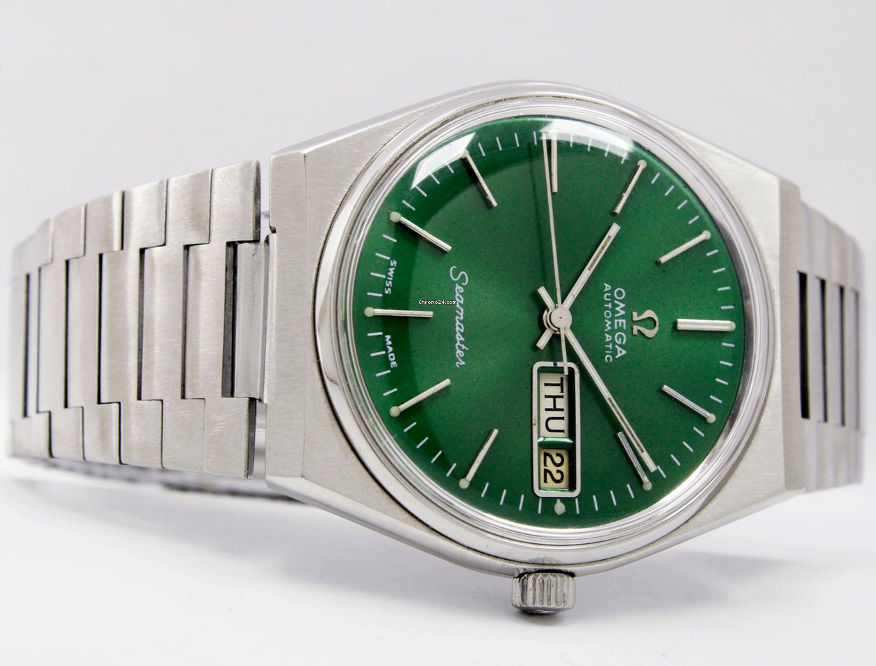 Omega Seamaster Mens watch Unisex Automatic Steel 1660125 Replica 4