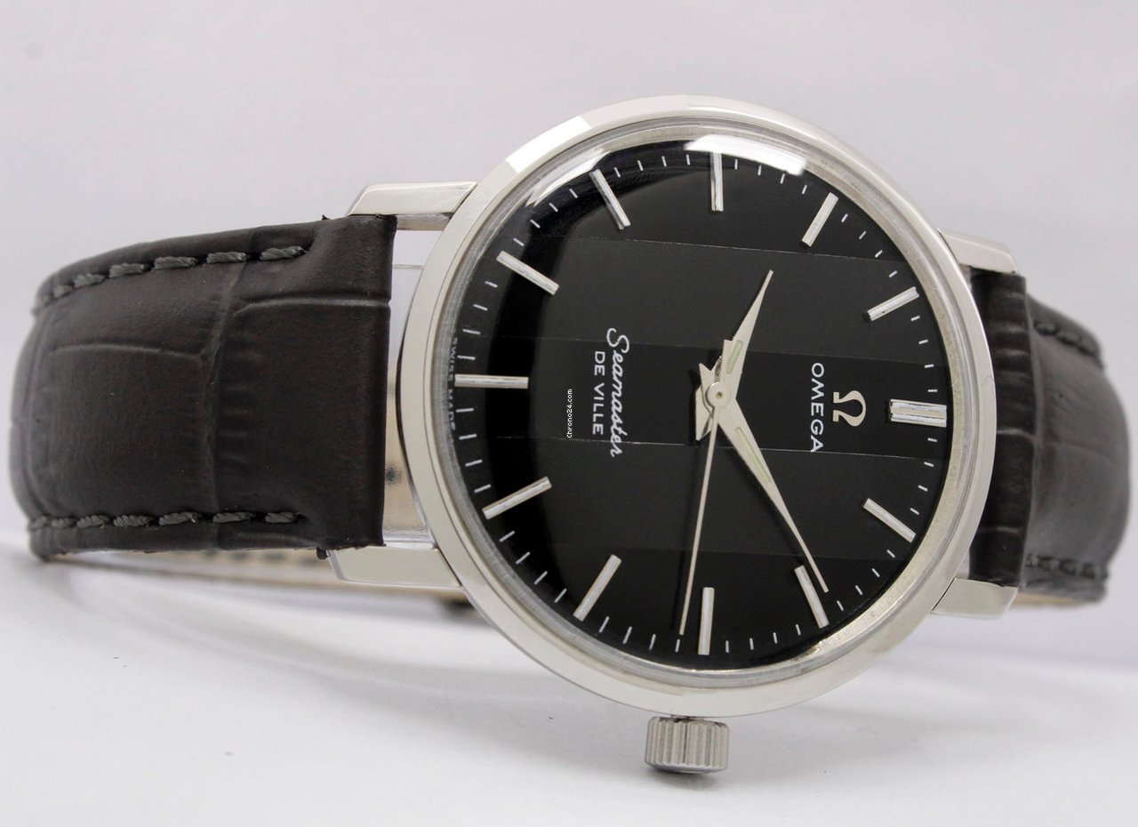 IMG_9081 Omega Seamaster DeVille Mens watch Unisex Manual winding Steel 135.020 Replica 4