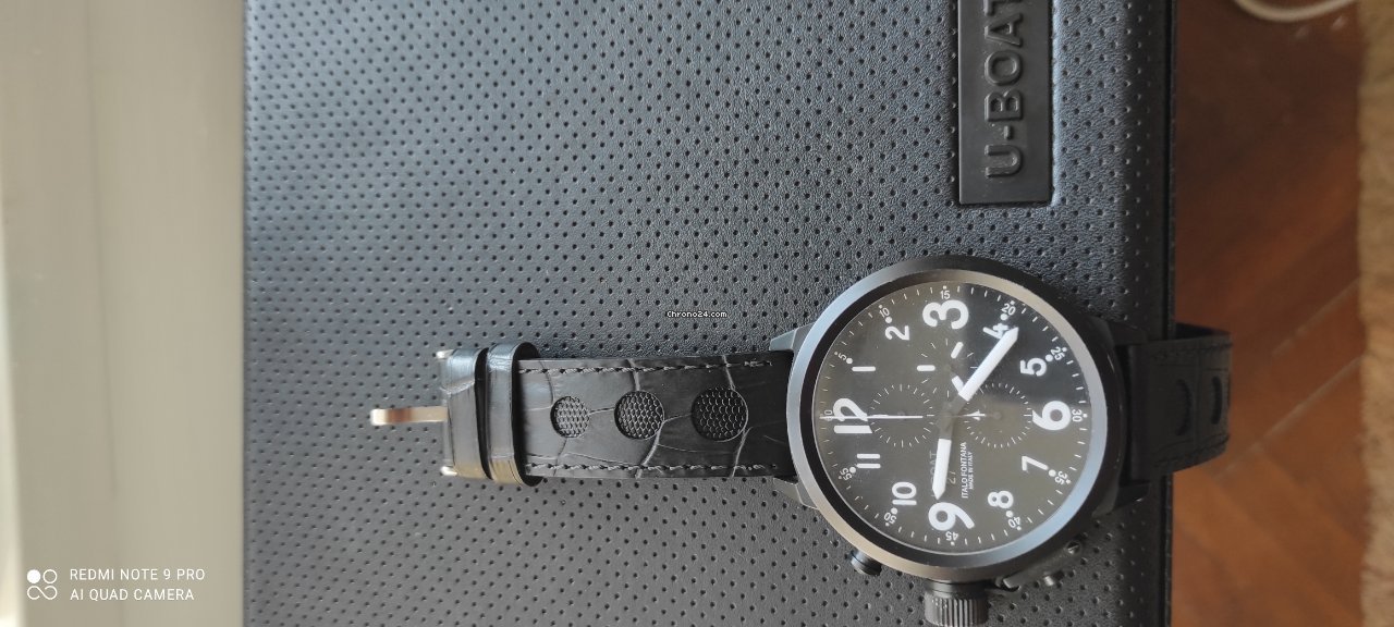 IMG_9081 U-Boat Flightdeck Mens watch Unisex Automatic Steel U-7750 55 Replica 4