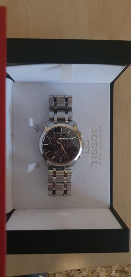 Tissot Couturier Mens watch Unisex Quartz Steel T035.617.11.051.00 Replica 4