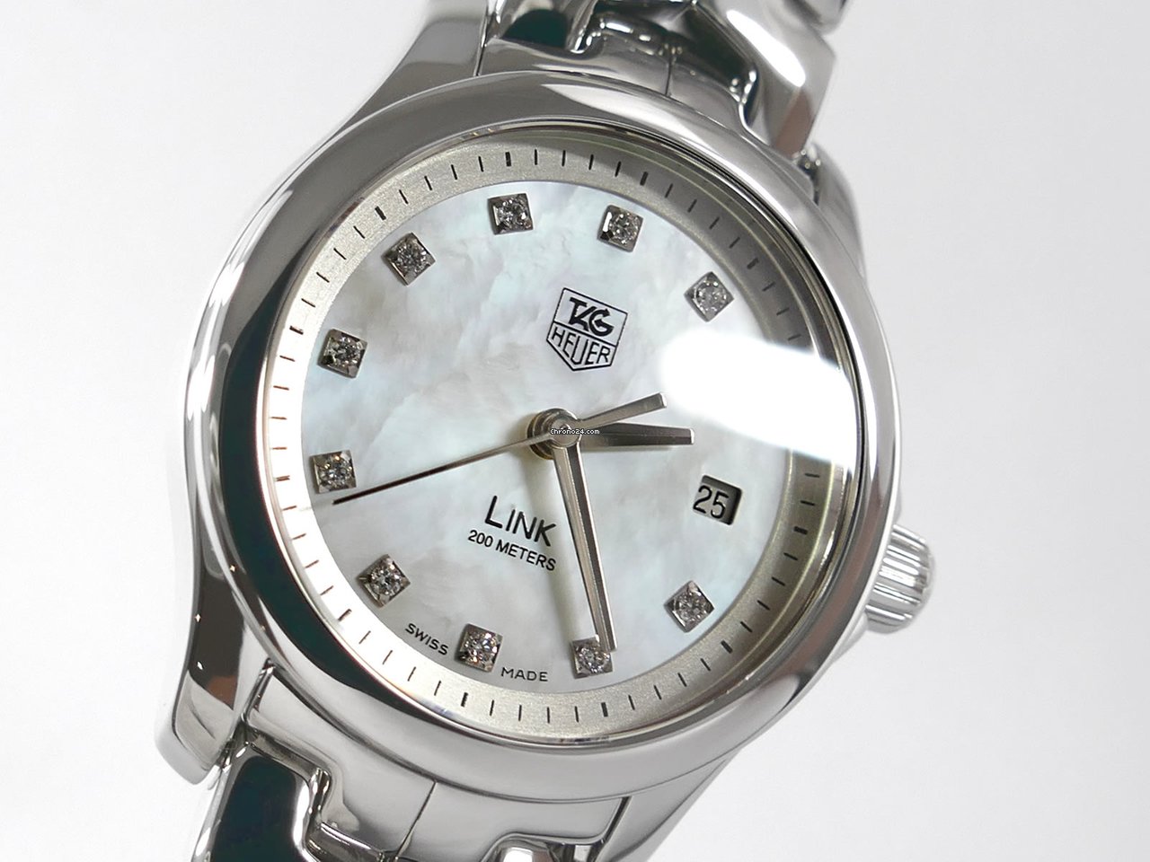 IMG_9081 TAG Heuer Link Lady Womens watch Quartz Steel WJF1317.BA0572 Replica 4