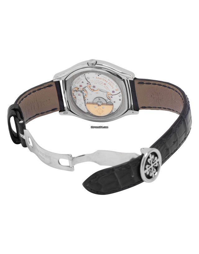 IMG_9081 Patek Philippe Perpetual Calendar Mens watch Unisex Automatic White gold 5040G-016 Replica 4