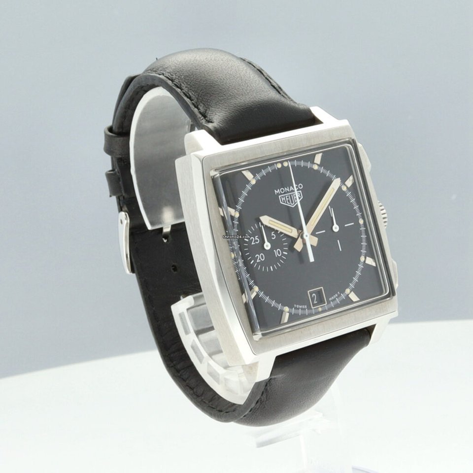 TAG Heuer Monaco Mens watch Unisex Automatic Steel CS2110.FC8119 Replica 4