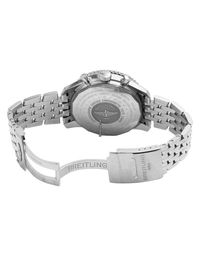 Breitling Navitimer World Mens watch Unisex Automatic Steel A2432212.G571.443A Replica 4