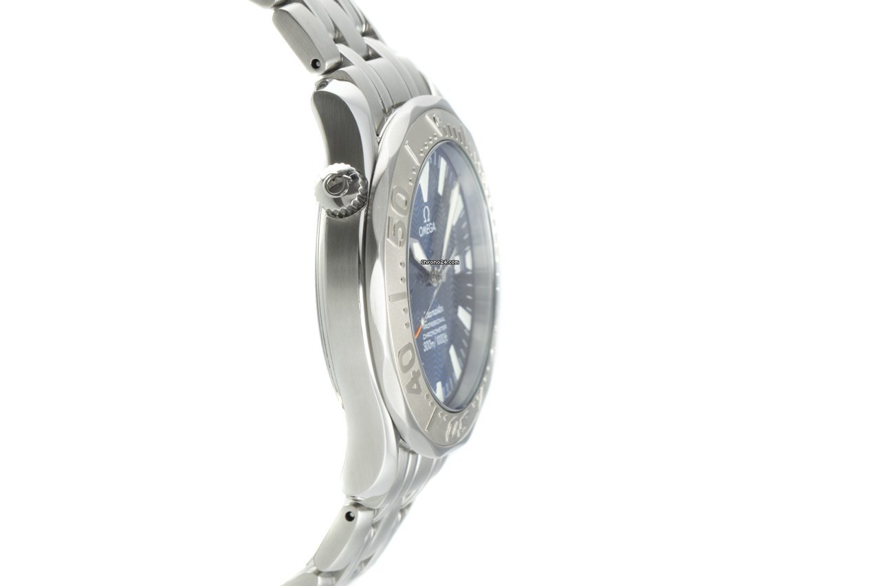 IMG_9081 Omega Seamaster Diver 300 M Mens watch Unisex Automatic Gold Steel 2255.80.00 Replica 4