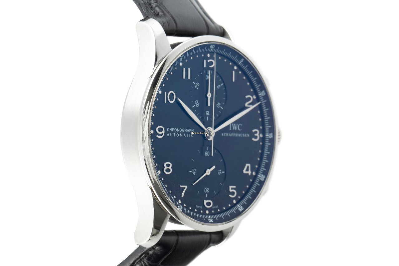 IMG_9081 IWC Portuguese Chronograph Mens watch Unisex Automatic Steel IW3714 Replica 4