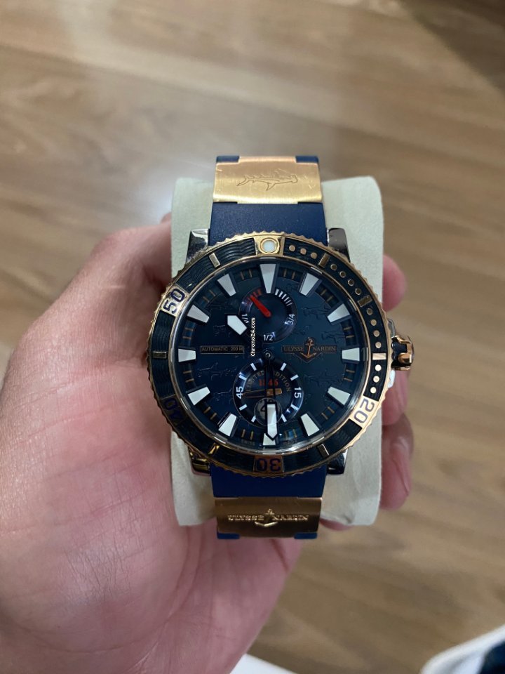 IMG_9081 Ulysse Nardin Hammerhead Shark Mens watch Unisex Automatic Titanium 265-91 Replica 4