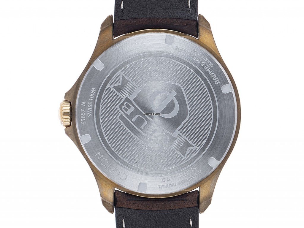 IMG_9081 Baume & Mercier Clifton Mens watch Unisex Automatic Bronze MOA10501 Replica 4