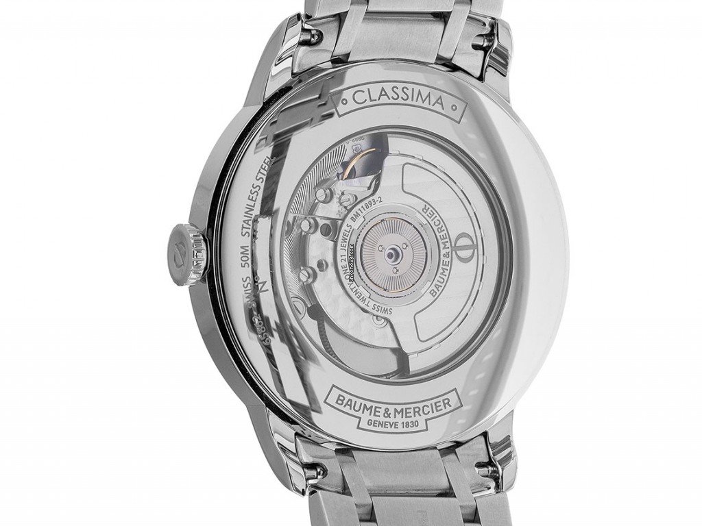 IMG_9081 Baume & Mercier Classima Mens watch Unisex Automatic Steel MOA10483 Replica 4