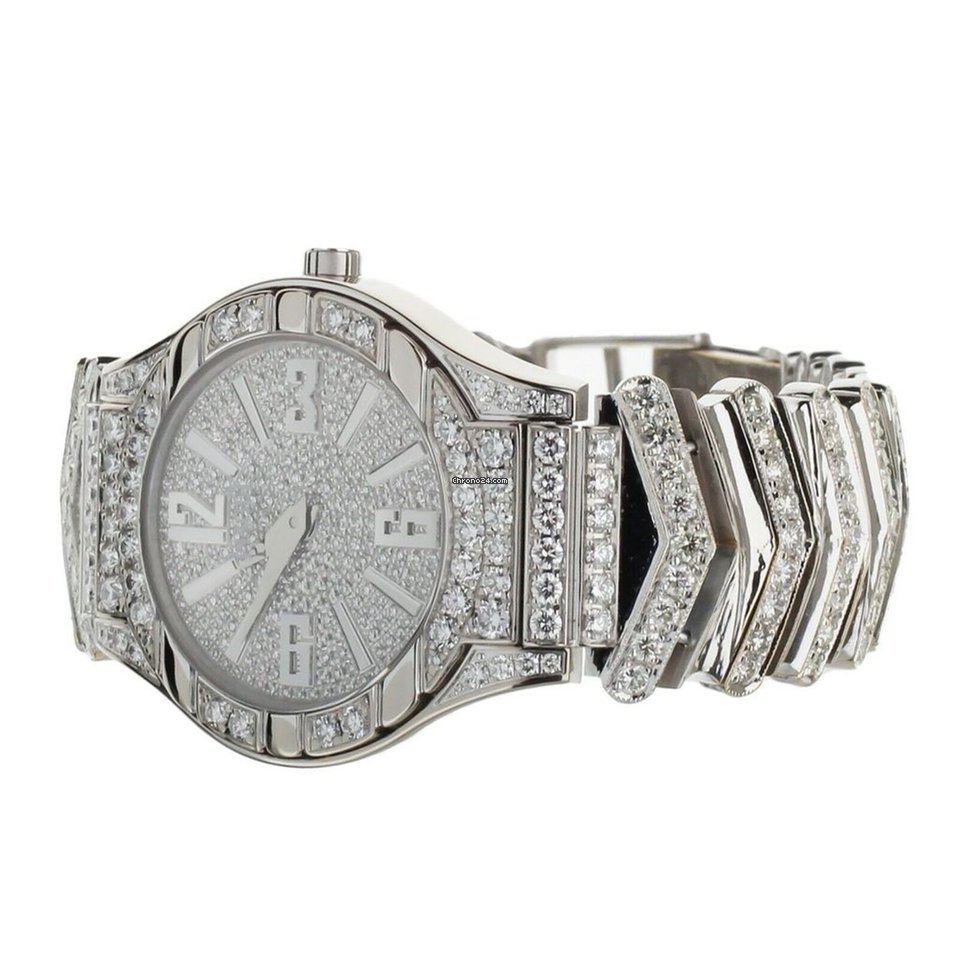 IMG_9081 Piaget Polo Womens watch Quartz White gold P10166 Replica 4