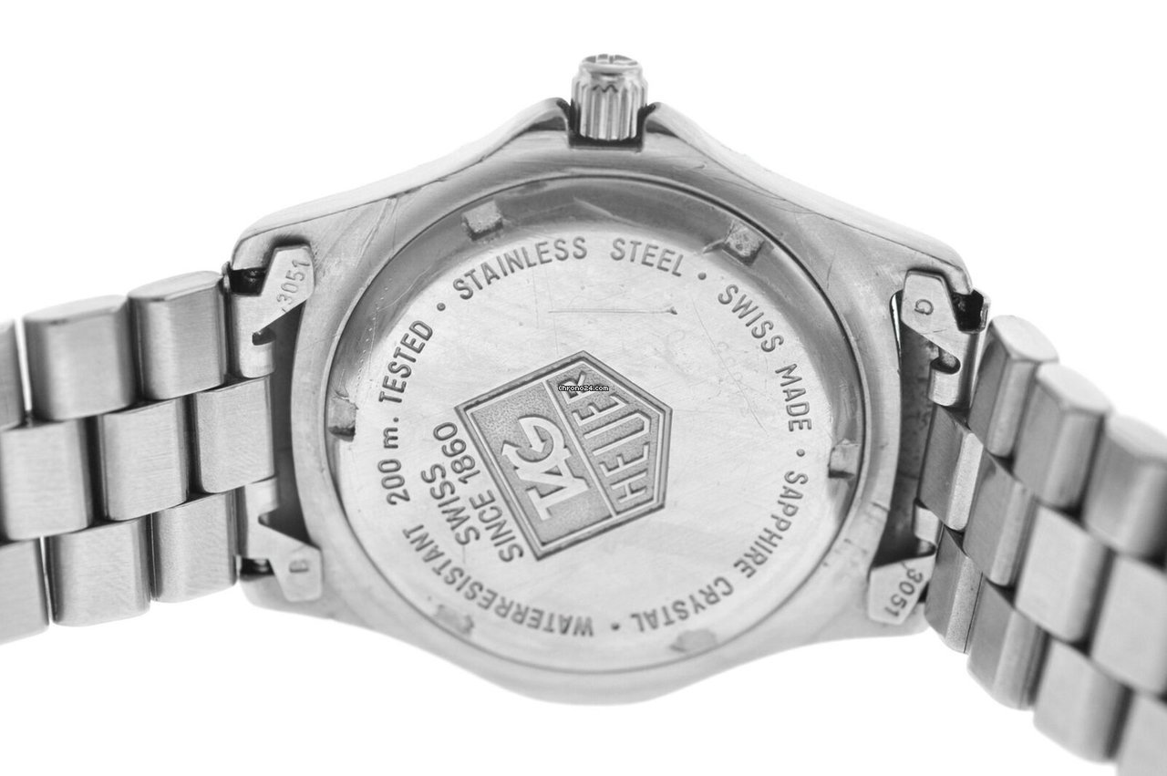 IMG_9081 TAG Heuer 2000 Mens watch Unisex Quartz Steel WK1113-0 Replica 4