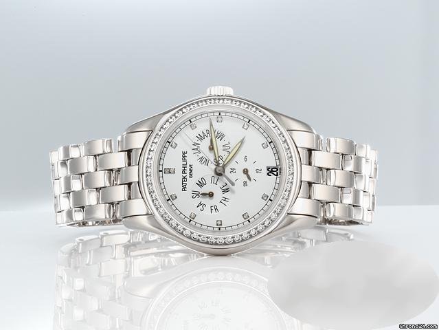 IMG_9081 Patek Philippe Annual Calendar Mens watch Unisex Automatic White gold 5037 Replica 4