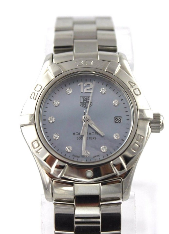TAG Heuer Aquaracer Lady Womens watch Quartz Steel WAF1419.BA0813 Replica 4