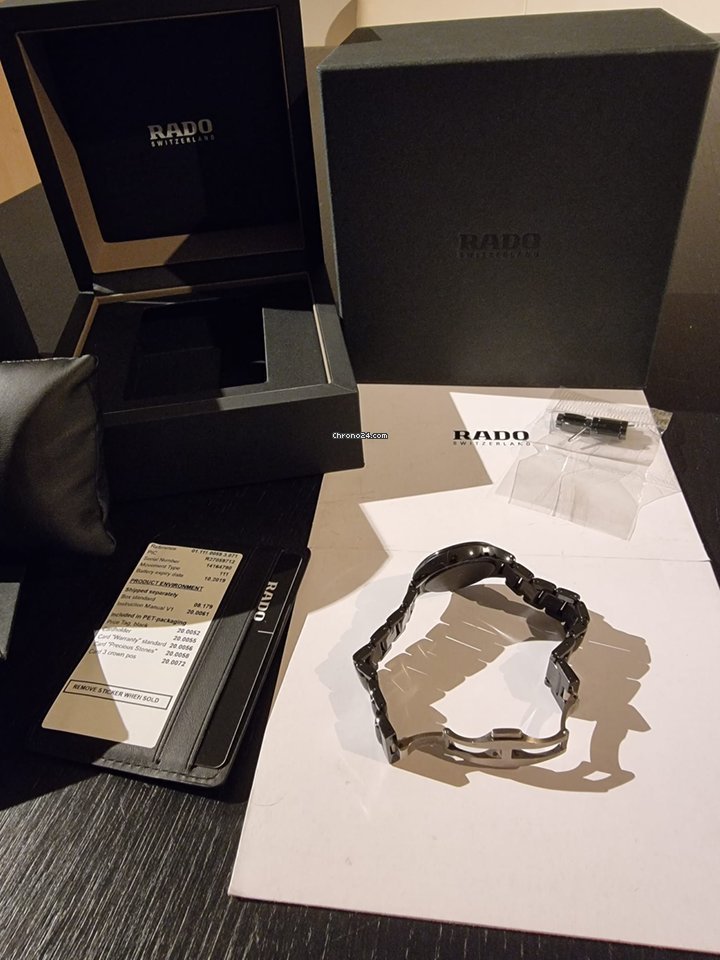 IMG_9081 Rado True Womens watch Quartz Ceramic R27059712 Replica 4