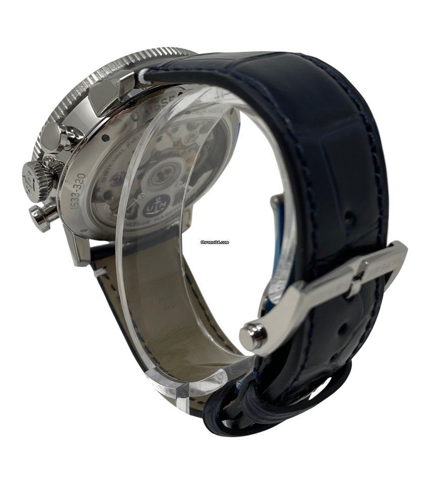 IMG_9081 Ulysse Nardin Marine Torpilleur Mens watch Unisex Manual winding Steel 1533-320LE-3A-175 1B Replica 4