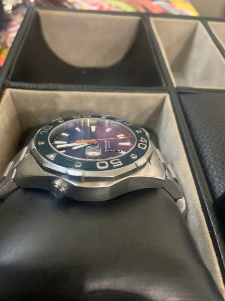 IMG_9081 TAG Heuer Aquaracer 500M Mens watch Unisex Quartz Steel WAJ1112.BA0870 Replica 4