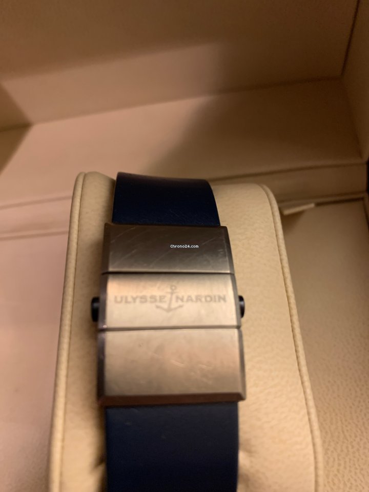 Ulysse Nardin Maxi Marine Diver Mens watch Unisex Automatic Steel 263-36LE-3 Replica 4