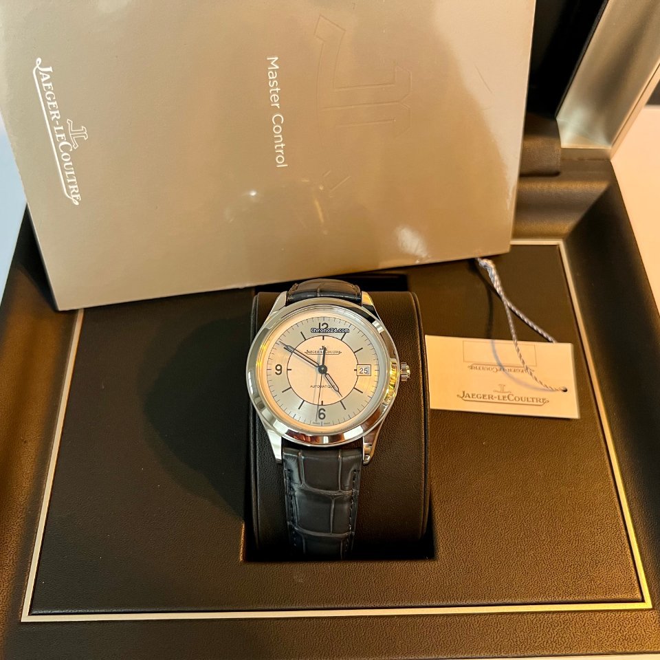 IMG_9081 Jaeger-LeCoultre Master Control Date Mens watch Unisex Automatic Steel Q1548530 Replica 4