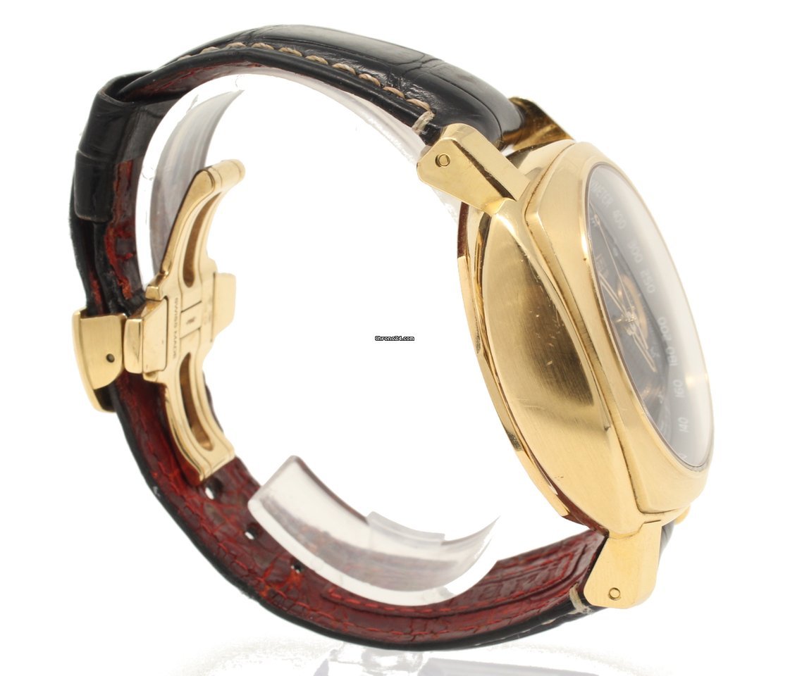IMG_9081 Panerai Ferrari Mens watch Unisex Automatic Yellow gold FER 006 Replica 4