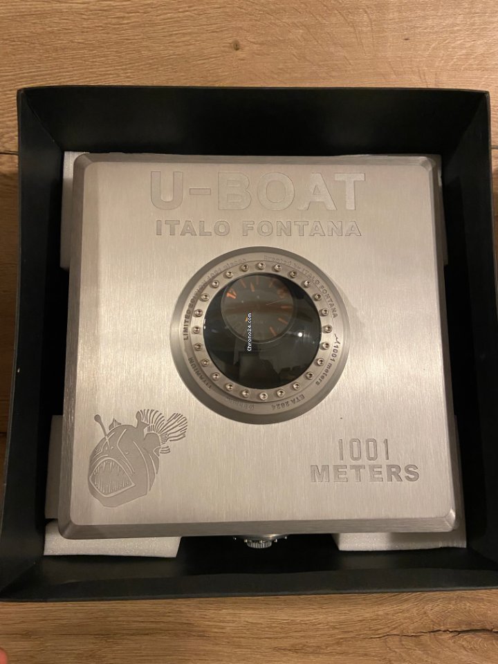 U-Boat U-1001 Mens watch Unisex Automatic Titanium 0013 Replica 4