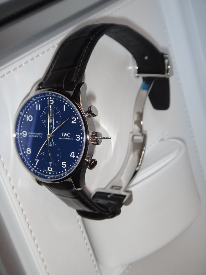IMG_9081 IWC Portuguese Chronograph Mens watch Unisex Automatic Steel IW371601 Replica 4