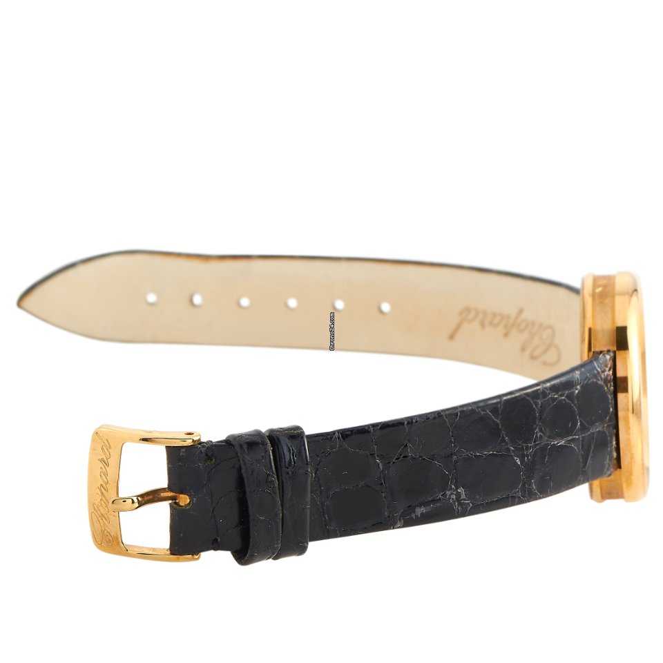 IMG_9081 Chopard Happy Diamonds Mens watch Unisex Quartz Yellow gold 20 6923 Replica 4