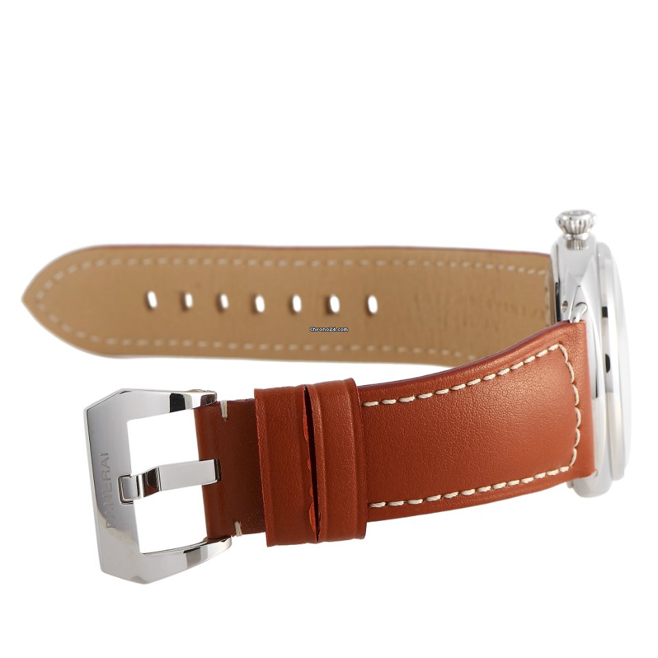 IMG_9081 Panerai Radiomir 8 Days Mens watch Unisex Manual winding Steel PAM609 Replica 4