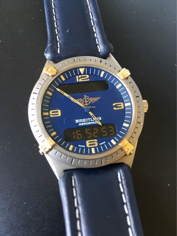 Breitling Aerospace Mens watch Unisex Quartz Titanium F56059L Replica 4