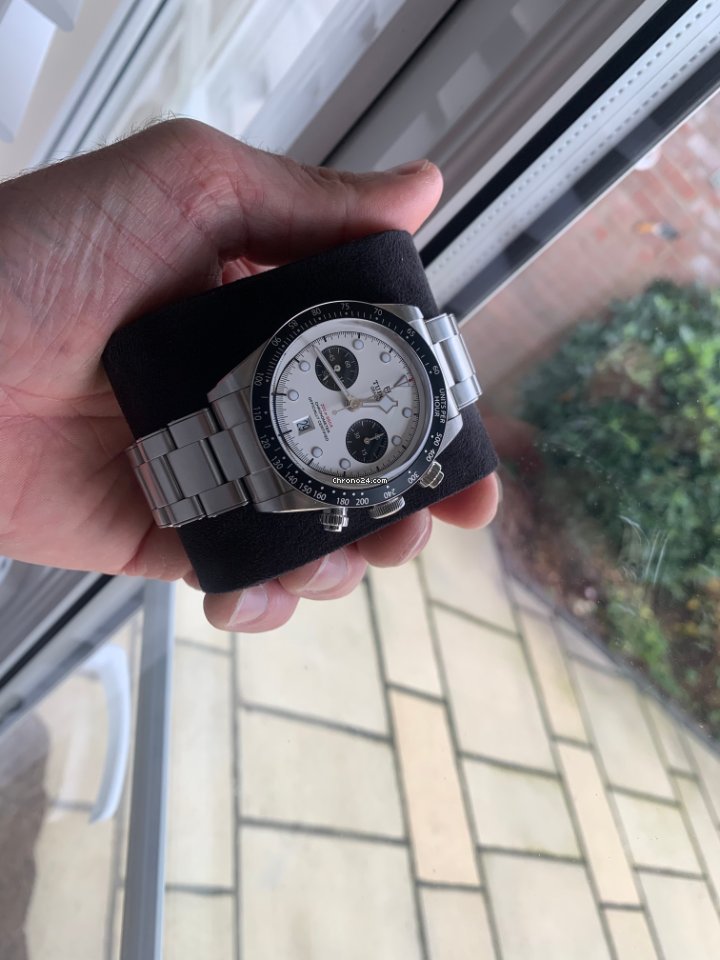 Tudor Black Bay Chrono Mens watch Unisex Automatic Steel 79360N-0002 Replica 4