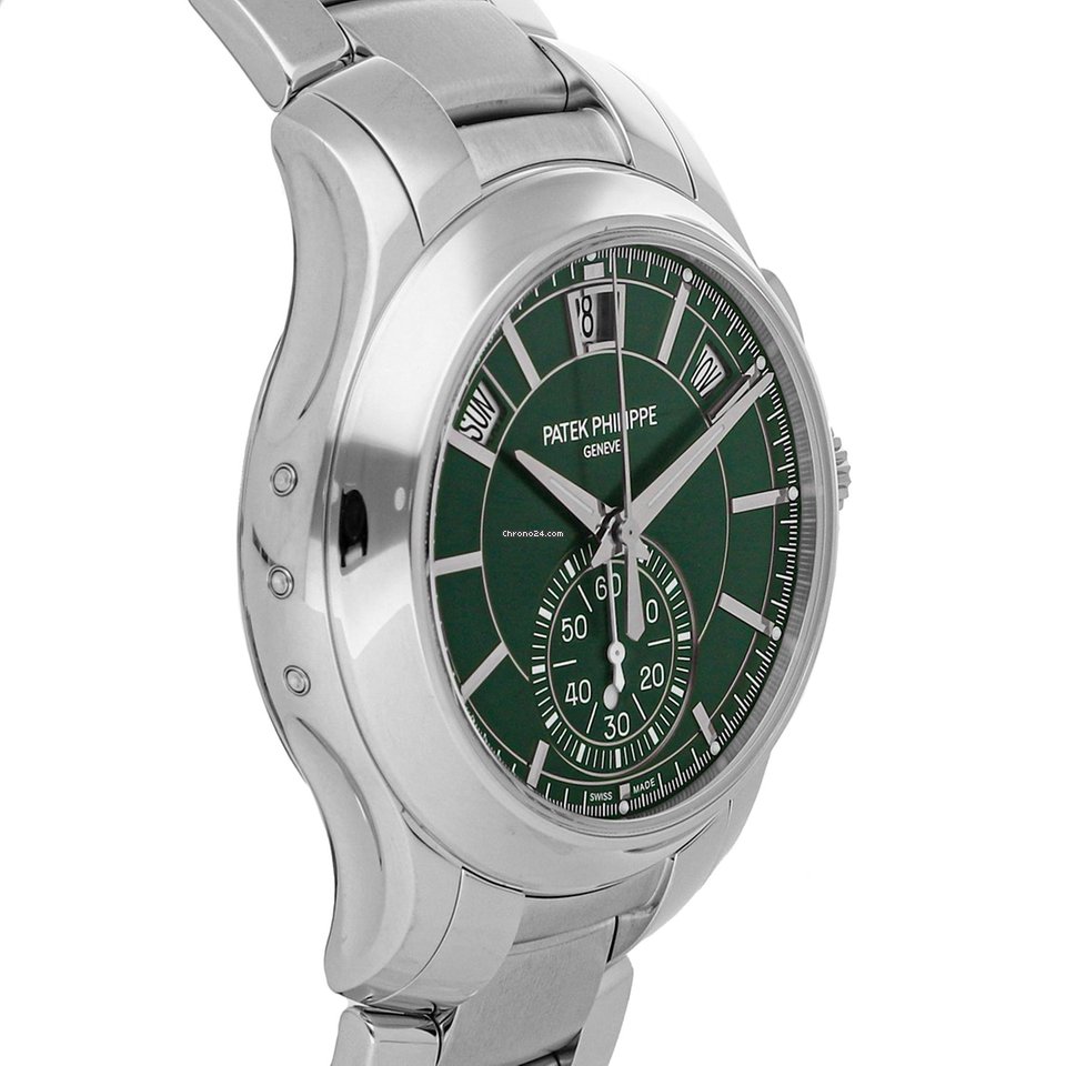 IMG_9081 Patek Philippe Annual Calendar Chronograph Mens watch Unisex Automatic Steel 5905 1A-001 Replica 4
