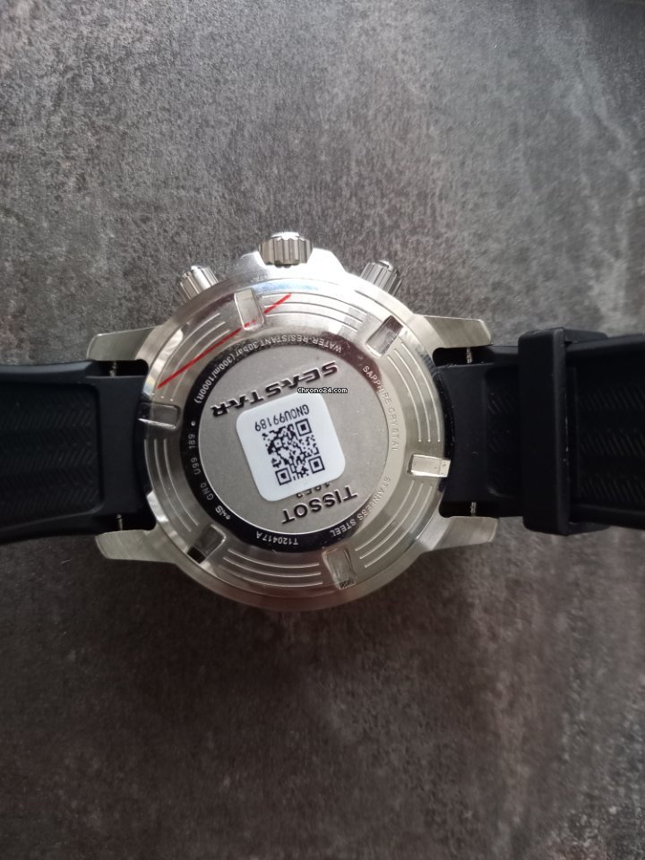 Tissot Seastar 1000 Mens watch Unisex Quartz Steel T120.417.17.051.00 Replica 4