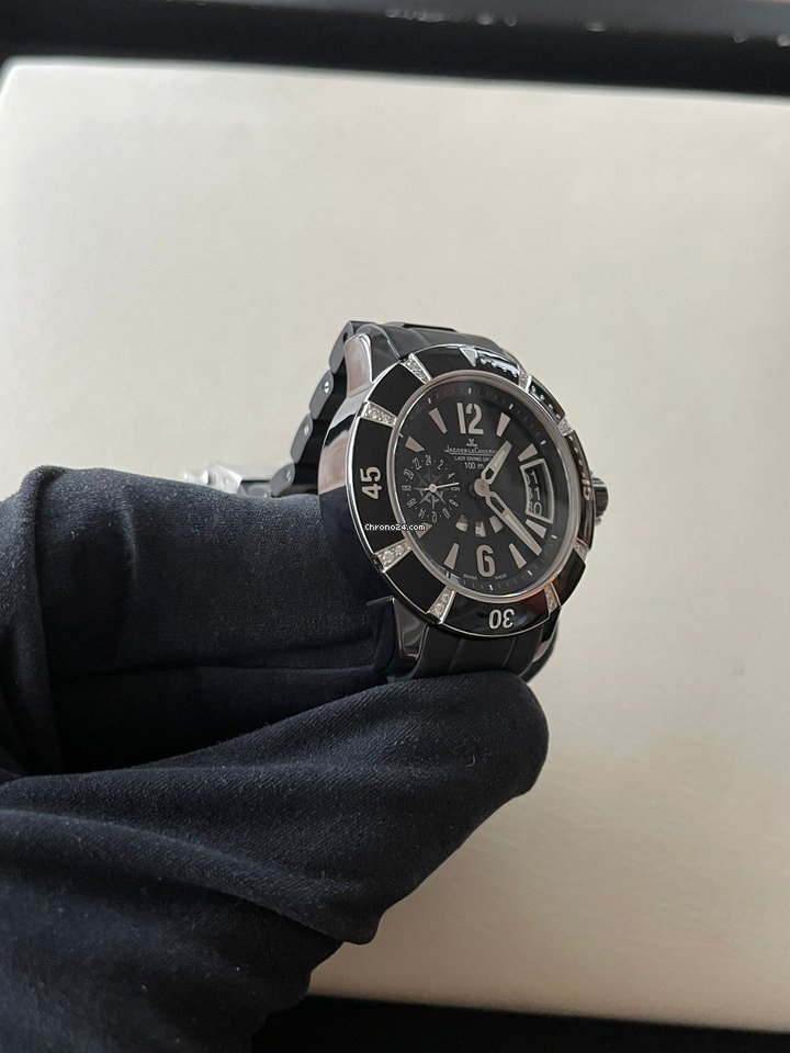 IMG_9081 Jaeger-LeCoultre Master Compressor Diving GMT Womens watch Automatic Ceramic 161.l.61.S Replica 4