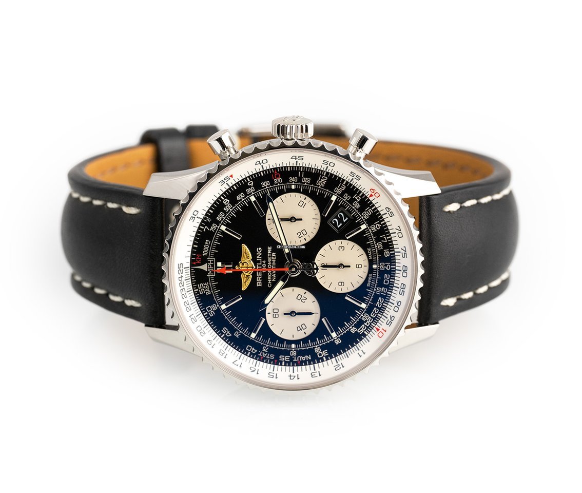 IMG_9081 Breitling Navitimer 01 Mens watch Unisex Automatic Steel AB012012 BB01 Replica 4