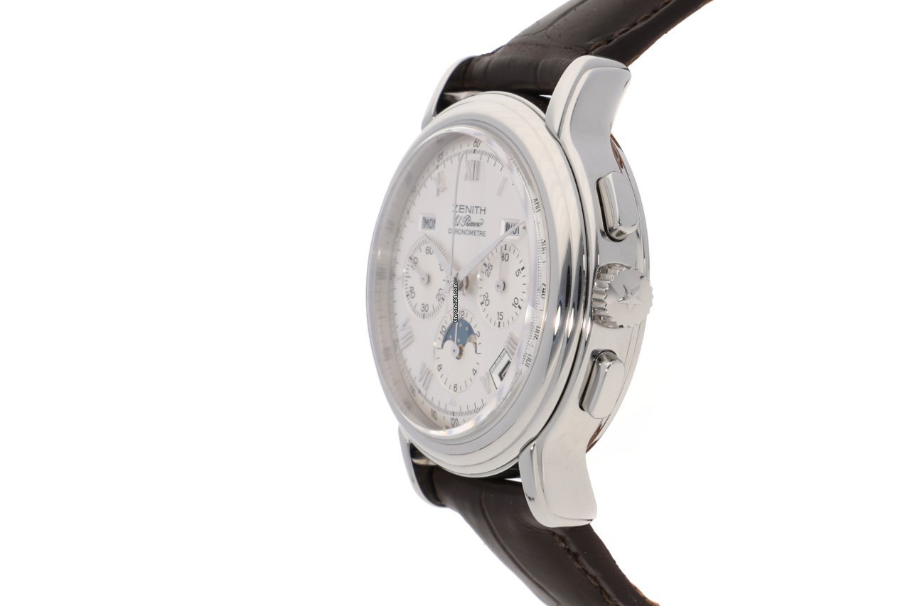 IMG_9081 Zenith El Primero Mens watch Unisex Automatic Steel 01.240.410 Replica 4