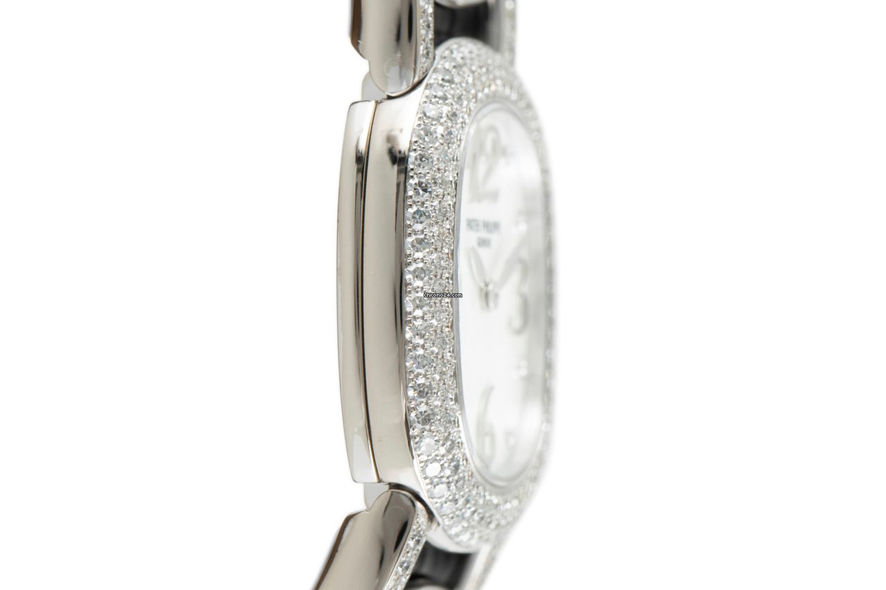 IMG_9081 Patek Philippe Golden Ellipse Womens watch Quartz White gold 4832 Replica 4