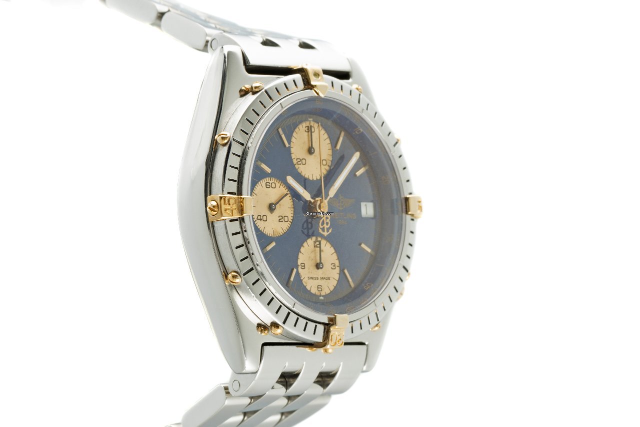 IMG_9081 Breitling Chronomat Mens watch Unisex Automatic Gold Steel 81.950 B13047 Replica 4