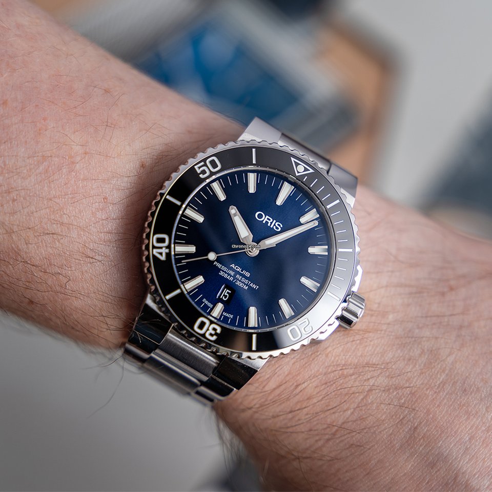 IMG_9081 Oris Aquis Date Mens watch Unisex Automatic Steel 01 733 7730 4135-07 8 24 05PEB Replica 4