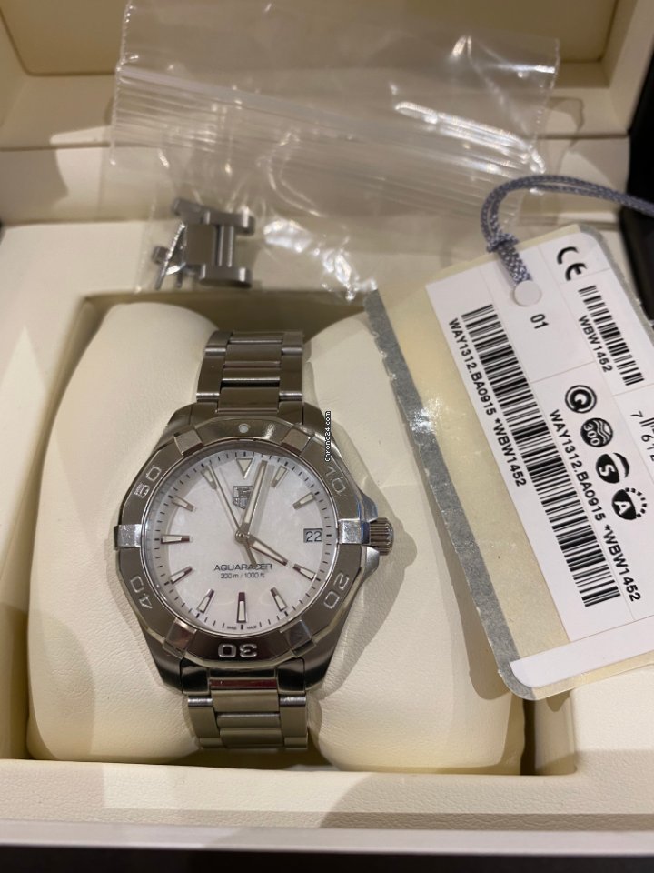 IMG_9081 TAG Heuer Aquaracer Lady Womens watch Quartz WBW1452 Replica 4