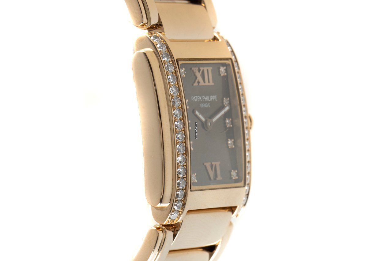 Patek Philippe Twenty~4 Womens watch Quartz Yellow gold 4910 11 Replica 4