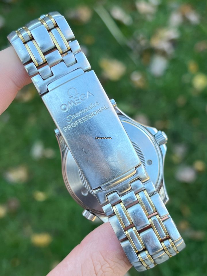 IMG_9081 Omega Seamaster Mens watch Unisex Automatic Gold Steel 2455.80 Replica 4